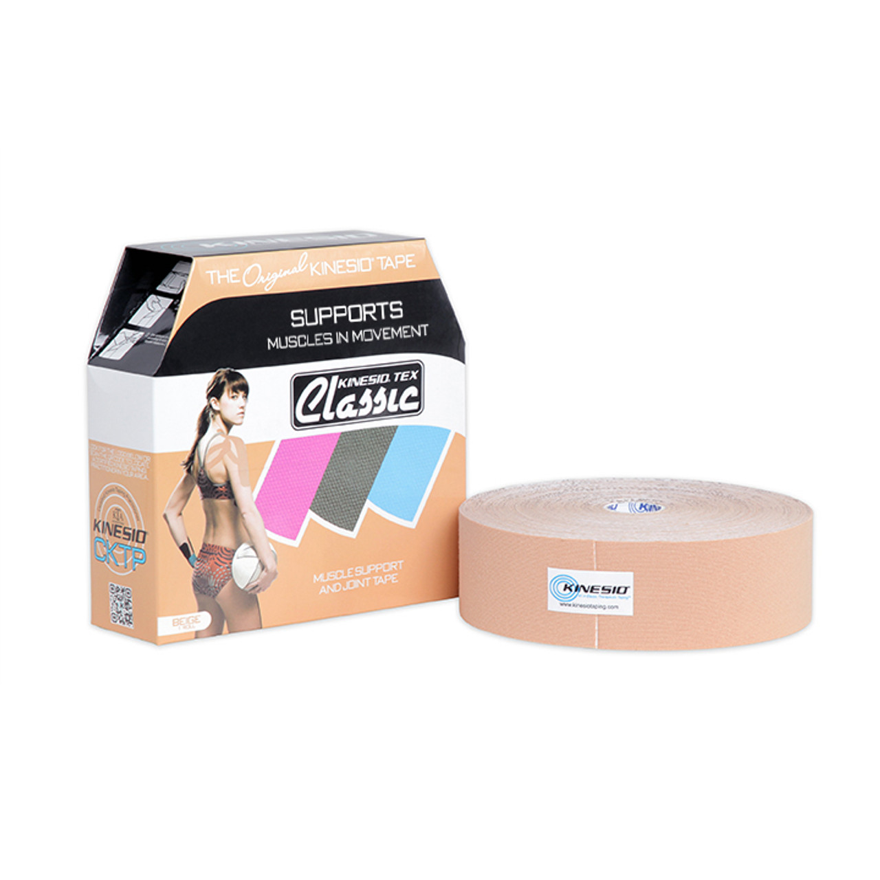 Kinesio Tex Classic: 2 Beige Bulk - Kinesio Tape