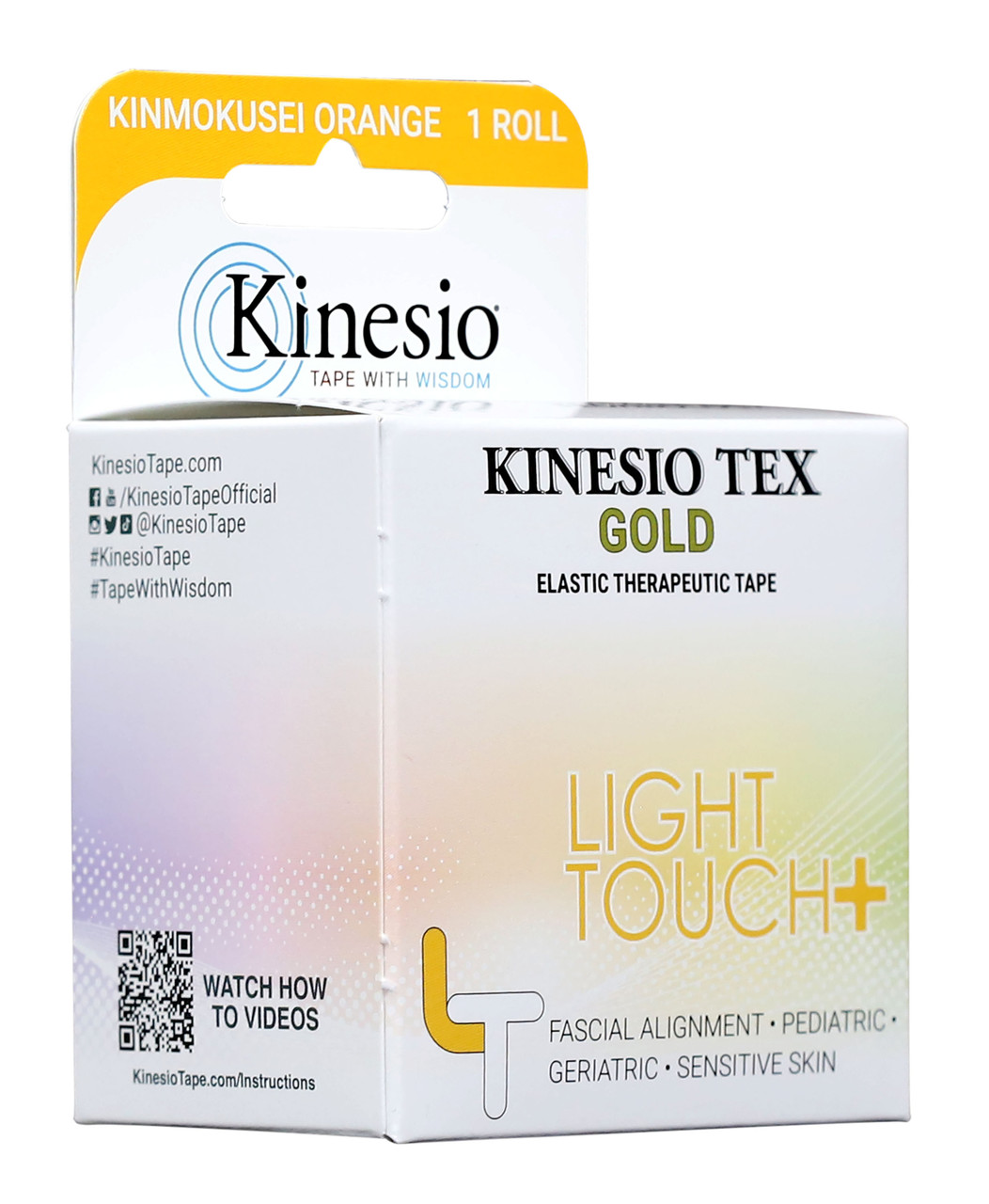 Kinesio Tex Gold Light Touch +: Kinmokusei Orange - Kinesio Tape