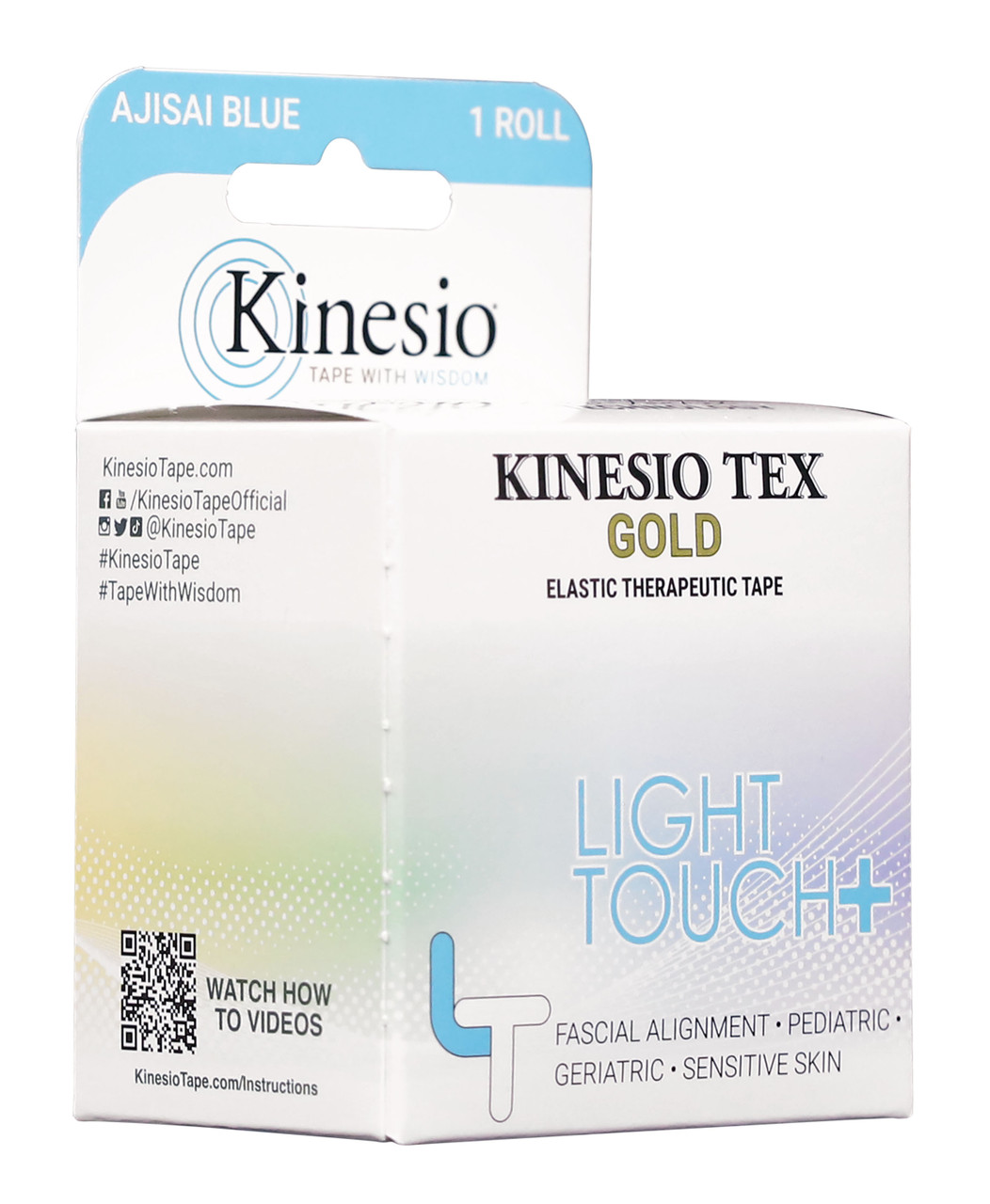 Kinesio Tex Gold Light Touch +: Ajisai Blue - Kinesio Tape