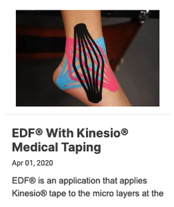 EDF® With Kinesio® Medical Taping - On-Demand Course EDF® With Kinesio® Medical Taping - On-Demand Course