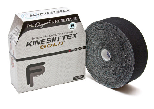 Kinesio Gold FP: 2 Bulk Black - Kinesio Tape