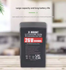 4 x Fotolux BP-300 26V 300Wh 20400mAh V-mount V-lock Li-ion Battery (with D-tap & USB Output)