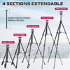 Ulanzi TT51 T089GBB1 2 in 1 Camera Smartphone Portable Aluminum Alloy Vlog Tripod with Ball Head