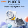 Godox ML100R-Kit3 RGB LED Video Light Kit (15° + 36° Lens + BG02 Battery Grip)