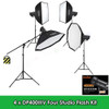 Godox 4x DP400IIIV 400Ws Four Studio Flash Kit