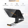 Lensgo TC12 Large Teleprompter with Remote Control for Camera / iPad 12.9"