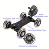  Fotolux DS-17 Mini Video Dolly Skater (Black) 