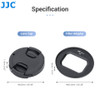 JJC RN-V1 Filter Adapter Ring & Lens Cap Kit for Canon PowerShot V1 