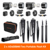 Godox 2x AD600BMII 600W Witstro All-In-One Outdoor Flash with Parabolic Umbrella Kit  Godox 2x AD600BMII 600W Witstro All-In-One Outdoor Flash with Parabolic Umbrella Kit