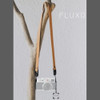 FLUXO FX-1-LW  Handmade Leather PD Quick Release Camera Shoulder Strap (Light Wood) 