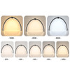 Fotolux TM75-BK 75cm 48W Bi-color LED Half Moon Foldable Tabletop Light - Black (3000K-6000K)