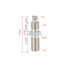 Fotolux LS03 1/4" to 3/8" 2-way Screw for Tripod / Monopod Head