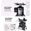 Sunwayfoto TL2840CC+XB-38 Hermes Carbon Fiber Flip Lock Tripod with Low Profile Ball Head Kit