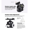 Sunwayfoto TL2840CC+XB-38 Hermes Carbon Fiber Flip Lock Tripod with Low Profile Ball Head Kit
