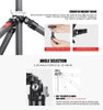 Sunwayfoto T2840CE+XB-38 Explorer Series Carbon Fiber  4-section Twist Lock Tripod with Center Column and Low Profile Ball Head Kit (Max Load 16kg)