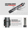 Sunwayfoto T2840CE+XB-38 Explorer Series Carbon Fiber  4-section Twist Lock Tripod with Center Column and Low Profile Ball Head Kit (Max Load 16kg)