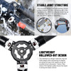Sunwayfoto T3240CM+XB-44 Master Series Carbon Fiber 4-section Twist Lock Travel Tripod with Low Profile Ball Head Kit (Max Load 25kg)