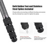 Sunwayfoto T4040CS-D Carbon Fiber 4-section Twist Lock Hunting Tripod for Shooting Rifle (Max Load 40kg) 
