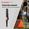 Sunwayfoto M3650C+DLC-58 Carbon Fiber 5-section Large Monopod with Lever Clamp Kit (Max Load 10kg)