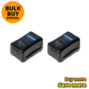 2 x Fotolux BP-230 14.8V 230Wh 15500mAh V-Mount V-Lock Battery