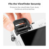 K&F Concept SKU.2239 FDA-EP17 Camera Eyecup (2 Pack) with Hot Shoe Level & Cleaning Cloth for Sony A6600, A6500, A6400 