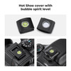 K&F Concept SKU.2239 FDA-EP17 Camera Eyecup (2 Pack) with Hot Shoe Level & Cleaning Cloth for Sony A6600, A6500, A6400 