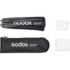 Godox 2x  LA600Bi Litemons 600W Bi-color Two LED Light Kit (2800K-6500K) (White Version)  