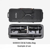 Godox 3x  LA600Bi Litemons 600W Bi-color Three LED Light Kit (2800K-6500K) (White Version)  
