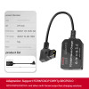 Fotolux DT-USBC100 D-Tap to USB-C PD100W Bidirectional Quick Charger Power Adapter Cable for V-mount Battery   Fotolux DT-USBC100 D-Tap to USB-C PD100W Bidirectional Quick Charger Power Adapter Cable for V-mount Battery