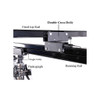 Fotolux FOTCT-DR-L Studio Ceiling Track Large Double Cross Roller / Dolly Fotolux FOTCT-DR-L Studio Ceiling Track Large Double Cross Roller / Dolly