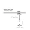  Fotolux SZ-BG02 Heavy-duty S/S Background Support Kit ( 4m Wide x 3.88m High)