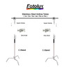 Fotolux SZ-BG03 Heavy-duty S/S C-stand  Background Support Kit ( 3m Wide x 3.2m High)
