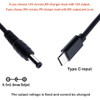Fotolux DC1014 USB-C to DC 5.5 x 2.5mm PD 60W 20V Charging Cable (1m)  Fotolux DC1014 USB-C to DC 5.5 x 2.5mm PD 60W 20V Charging Cable (1m)