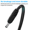Fotolux DC1014 USB-C to DC 5.5 x 2.5mm PD 60W 20V Charging Cable (1m)  Fotolux DC1014 USB-C to DC 5.5 x 2.5mm PD 60W 20V Charging Cable (1m)