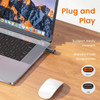 Fotolux USB-C Male to USB-A 3.0 Female 5Gbps 6A 120W OTG Converter for Charging Data Sync 