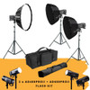 Godox 2x AD400Pro II + AD600Pro II Professional High End Portable Three Flash Kit  Godox 2x AD400Pro II + AD600Pro II Professional High End Portable Three Flash Kit