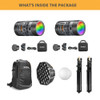 Godox 2x RS60R  60W RGB Two LED Video Light with Rechargeable Battery Kit (1800K-10000K) Godox 2x RS60R  60W RGB Two LED Video Light with Rechargeable Battery Kit (1800K-10000K)