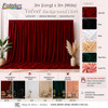 Fotolux 3m x 5m Velvet Background Cloth 