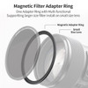 K&F Concept KF05.306 77-82mm Nano-X  Magnetic Step Up Adapter Ring (77mm Lens to use 82mm Magnetic Filter) K&F Concept KF05.306 77-82mm Nano-X  Magnetic Step Up Adapter Ring (77mm Lens to use 82mm Magnetic Filter)