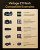 Viltrox Vintage Z1+ 24W Retro On Camera Flash