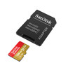 SanDisk Extreme 128GB 190MB/s Micro SDXC UHS-I V30 Memory Card with Adapter