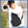 Fotolux SB3822L-BK  Large Camera Sling Bag - Black  (38x22x14cm)