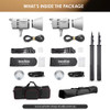 Godox 2x LE200Bi Litemons 220W Bi-color COB AC Power LED Lighting Kit (White Version)
