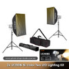 Godox 2x LE200Bi Litemons 220W Bi-color COB AC Power LED Lighting Kit (White Version)