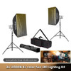 Godox 2x LE300Bi Litemons 320W Bi-color COB AC Power Two LED Lighting Kit (White Version)