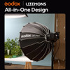 Godox 3x LE300Bi Litemons 320W Bi-color COB AC Power Three LED Lighting Kit (White Version)