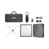 Godox 2x F200Bi (60x60cm) KNOWLED 210W Bi-Color Flexible Two LED Light Mat Panel Kit (IP65 Weather-Resistant)