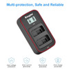 Kingma BM058-LPE5 LCD USB Dual Battery Charger for Canon LP-E5