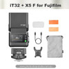 Godox iT32+X5 F TTL iFlash Touchscreen Camera Flash with Trigger Kit for Fujifilm