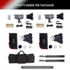  Aputure 2x Amaran 100D S 100W Daylight Compact Two LED Lighting Kit